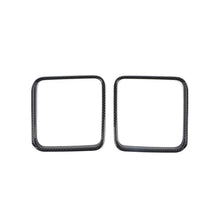 For 2007-2018 Jeep Wrangler JK JKU Rear View Mirror Trim Cover 2 PCS RT-TCZ