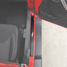 For 2007-2018 Jeep Wrangler JK JKU Sill Plate Protector Guards Strip Cover Star RT-TCZ