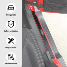 For 2007-2018 Jeep Wrangler JK JKU Sill Plate Protector Guards Strip Cover Star RT-TCZ