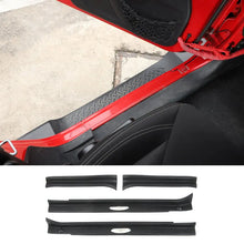 For 2007-2018 Jeep Wrangler JK JKU Sill Plate Protector Guards Strip Cover Star RT-TCZ
