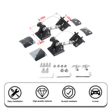 For 2007-2018 Jeep Wrangler JK JKU Stainless Steel Locking Hood Latch Catch Kit RT-TCZ