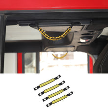 For 2007-2018 Jeep Wrangler JK JKU Top Roll Bar Grab Handles Paracord Grip Narrow Handle RT-TCZ