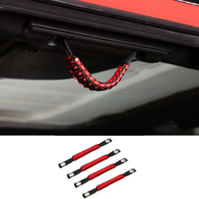 For 2007-2018 Jeep Wrangler JK JKU Top Roll Bar Grab Handles Paracord Grip Narrow Handle RT-TCZ