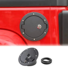 For 2007-2018 Jeep Wrangler JK Locking Gas Cap Cover Fuel Door (Locking Type) RT-TCZ