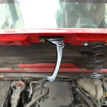For 2007-2018 Jeep Wrangler JK Metal Hood Safety Catch Latch Hood Lock Hook Black RT-TCZ