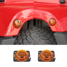 For 2007-2018 Jeep Wrangler JK Original Vehicle Wheel Arch Turn Signal Light Accessories RT-TCZ