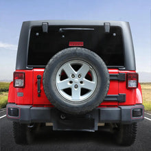 For 2007-2018 Jeep Wrangler JK Rear Bumper Fog Light Lamp Trim Cover Guard (2 pcs) RT-TCZ
