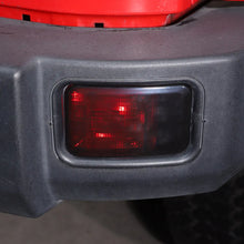 For 2007-2018 Jeep Wrangler JK Rear Bumper Fog Light Lamp Trim Cover Guard (2 pcs) RT-TCZ