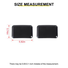 For 2007-2018 Jeep Wrangler JK Rear Bumper Fog Light Lamp Trim Cover Guard (2 pcs) RT-TCZ