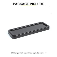 For 2007-2018 Jeep Wrangler JK Rear High Brake Light Lamp Cover Trim RT-TCZ