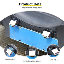 For 2007-2018 Jeep Wrangler JK Rear License Plate Light Trim Cover (2 pcs) RT-TCZ