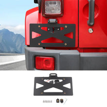 For 2007-2018 Jeep Wrangler JK Rear License Plate Seat Bracket Accessories RT-TCZ
