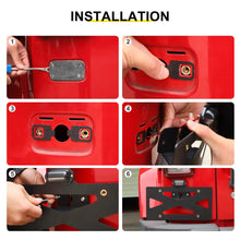 For 2007-2018 Jeep Wrangler JK Rear License Plate Seat Bracket Accessories RT-TCZ