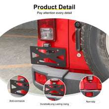 For 2007-2018 Jeep Wrangler JK Rear License Plate Seat Bracket Accessories RT-TCZ