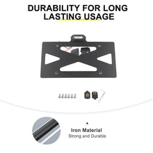 For 2007-2018 Jeep Wrangler JK Rear License Plate Seat Bracket Accessories RT-TCZ