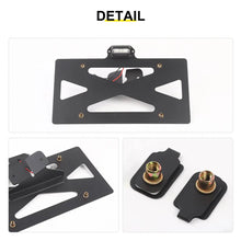 For 2007-2018 Jeep Wrangler JK Rear License Plate Seat Bracket Accessories RT-TCZ