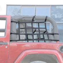 For 2007-2018 Jeep Wrangler JK Rear Side Cargo Trunk Net Restraint Barrier 2Door RT-TCZ