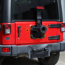 For 2007-2018 Jeep Wrangler JK Rear Tailgate Exhaust Plate & Rubber Plug Screw Trim RT-TCZ