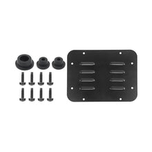 For 2007-2018 Jeep Wrangler JK Rear Tailgate Exhaust Plate & Rubber Plug Screw Trim RT-TCZ