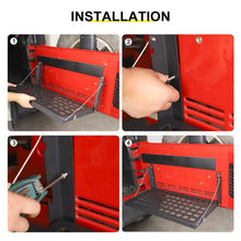 For 2007-2018 Jeep Wrangler JK Rear Tailgate Table Trunk Cargo Luggage Rack Storage Panel Bracket RT-TCZ