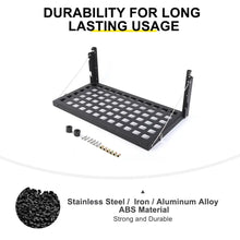 For 2007-2018 Jeep Wrangler JK Rear Tailgate Table Trunk Cargo Luggage Rack Storage Panel Bracket RT-TCZ