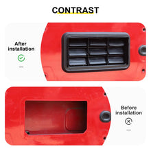 For 2007-2018 Jeep Wrangler JK Rear Tailgate Tail Gate Vent Grille Trim Cover RT-TCZ