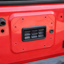 For 2007-2018 Jeep Wrangler JK Rear Tailgate Tail Gate Vent Grille Trim Cover RT-TCZ