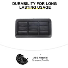 For 2007-2018 Jeep Wrangler JK Rear Tailgate Tail Gate Vent Grille Trim Cover RT-TCZ
