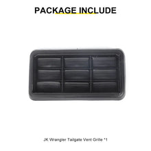 For 2007-2018 Jeep Wrangler JK Rear Tailgate Tail Gate Vent Grille Trim Cover RT-TCZ