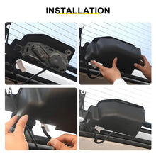 For 2007-2018 Jeep Wrangler JK Rear Tailgate glass Hardtop Wiper Motor Cover Trim Panel RT-TCZ