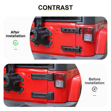For 2007-2018 Jeep Wrangler JK Rear Trunk Heavy Duty Steel Tailgate Hinge Set (2 pcs) RT-TCZ