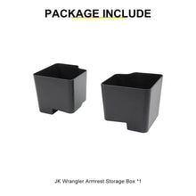 For 2007-2018 Jeep Wrangler JK Rear Trunk Seat Both Side Storage Box (2 pcs) RT-TCZ