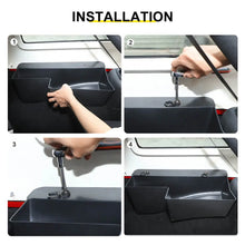 For 2007-2018 Jeep Wrangler JK Rear Trunk Side Storage Box Cargo Organizer Tray RT-TCZ