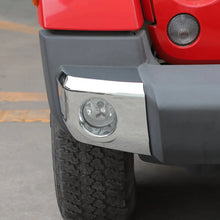 For 2007-2018 Jeep Wrangler JK Scratch Protect Front Bumper Corner Cover Trim (2 pcs) RT-TCZ