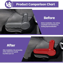 For 2007-2018 Jeep Wrangler JK Seat Backrest Adjustment Handle Trim RT-TCZ