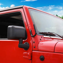 For 2007-2018 Jeep Wrangler JK Side A-Pillar Column Grab Handle Metal Armrest Handle Black RT-TCZ