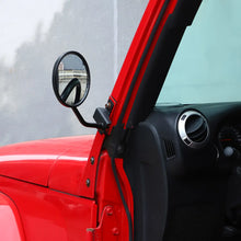 For 2007-2018 Jeep Wrangler JK Side Mirrors Doorless A-Pillar Mount Rear View Mirror (2 pcs) RT-TCZ