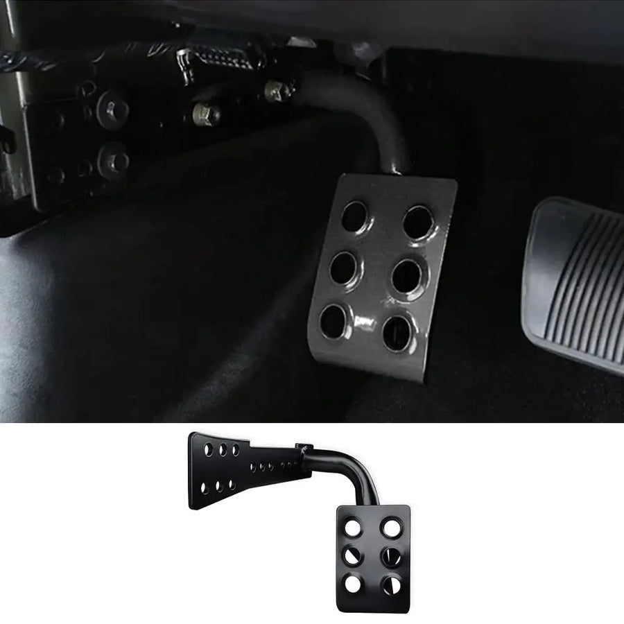 RT-TCZ Steel Left Foot Rest Dead Pedal for Jeep Wrangler JK 2007-2018 Black Accessories