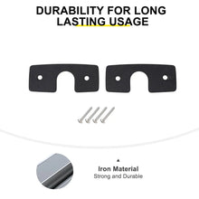 For 2007-2018 Jeep Wrangler JK Sun Visor Mounting Bracket Repair Kit Sun Visor Base Clip Hinge Replacement Interior Trim Fixing Part RT-TCZ