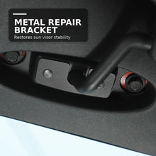 For 2007-2018 Jeep Wrangler JK Sun Visor Mounting Bracket Repair Kit Sun Visor Base Clip Hinge Replacement Interior Trim Fixing Part RT-TCZ