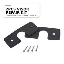 For 2007-2018 Jeep Wrangler JK Sun Visor Mounting Bracket Repair Kit Sun Visor Base Clip Hinge Replacement Interior Trim Fixing Part RT-TCZ