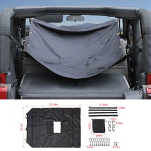For 2007-2018 Jeep Wrangler JK Sunshade Top Car Bed Rest Roof Hammock Accessories RT-TCZ
