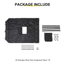 For 2007-2018 Jeep Wrangler JK Sunshade Top Car Bed Rest Roof Hammock Accessories RT-TCZ