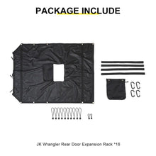 For 2007-2018 Jeep Wrangler JK Sunshade Top Car Bed Rest Roof Hammock Accessories RT-TCZ