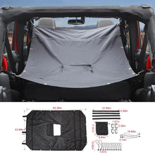 For 2007-2018 Jeep Wrangler JK Sunshade Top Car Bed Rest Roof Hammock Accessories RT-TCZ