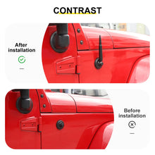 For 2007-2018 Jeep Wrangler JK & 2018-2023 JL JT Bullet Style Cal Short Antenna Mast Accessories RT-TCZ