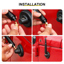 For 2007-2018 Jeep Wrangler JK & 2018-2023 JL JT Bullet Style Cal Short Antenna Mast Accessories RT-TCZ
