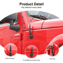 For 2007-2018 Jeep Wrangler JK & 2018-2023 JL JT Bullet Style Cal Short Antenna Mast Accessories RT-TCZ