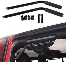 For 2007-2018 Jeep Wrangler JKU 4-Door Black Rear Grab Handles Roll Bar(Aluminum Alloy) RT-TCZ