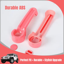 For 2007-2018 Jeep Wrangler JKU 4-Door Door & Tailgate Handle Cover Trim RT-TCZ